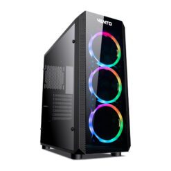 Vento VG04F 500W RGB Gaming Midi Tower Bilgisayarı Kasası