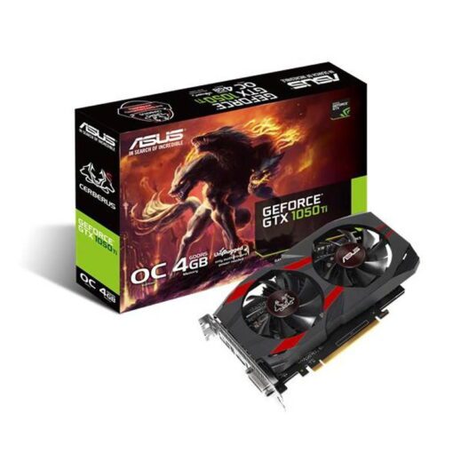 ASUS CERBERUS-GTX1050TI-O4G OC GeForce GTX1050TI 4Gb Ekran Kartı