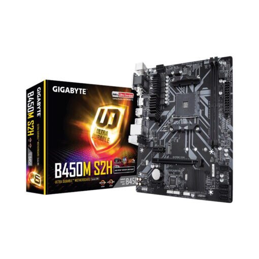 GIGABYTE B450M-S2H B450m S2h V2 Am4 Ryzen Ddr4 Anakart