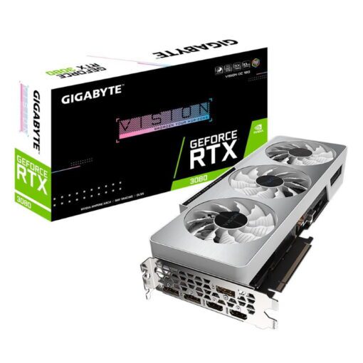 GIGABYTE GVN3080VISIONOC10G GeForce RTX 3080 Vision OC 10Gb Ekran Kartı