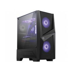 MSI MAG FORGE 100M Temperli Cam 2X Rgb Fan Atx Oyuncu Bilgisayar Kasası