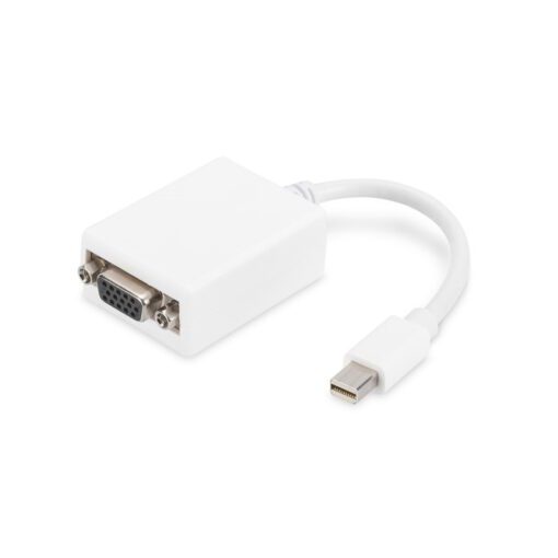 DIGITUS AK-340407-001-W Mini Dp To VGA Çevirici