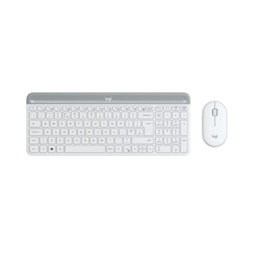 LOGITECH 920-009436 MK470 İnce Beyaz Kablosuz Klavye Mouse Set