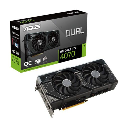 ASUS 90YV0IZ2-M0NA00 Dual -RTX4070-O12G NVIDIA GeForce RTX 4070 12Gb Ekran Kartı